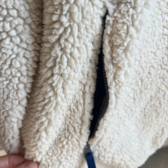 CHUBBIES - SHERPA SNOW DAY HOODIE - CREAM, SIZE M - Picture 4 of 7